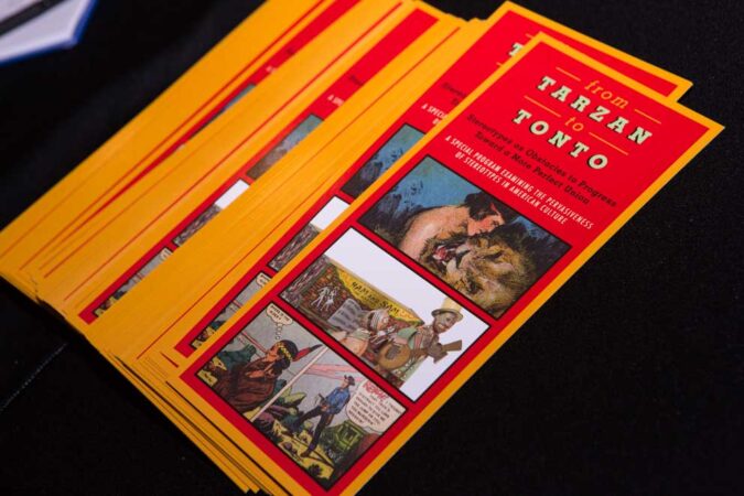 event pamphlets From Tarzan to Tonto